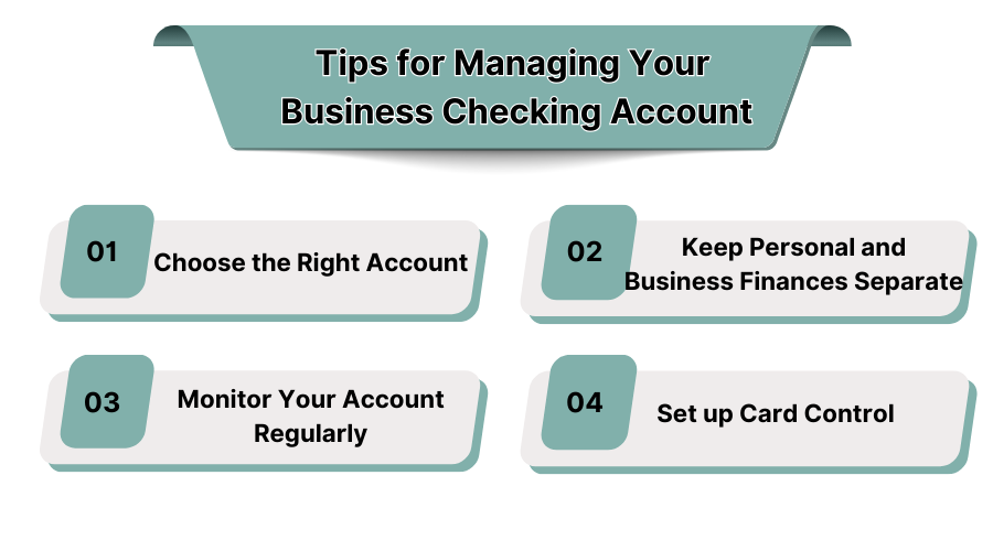 Tips for Managing Your Business Checking Account